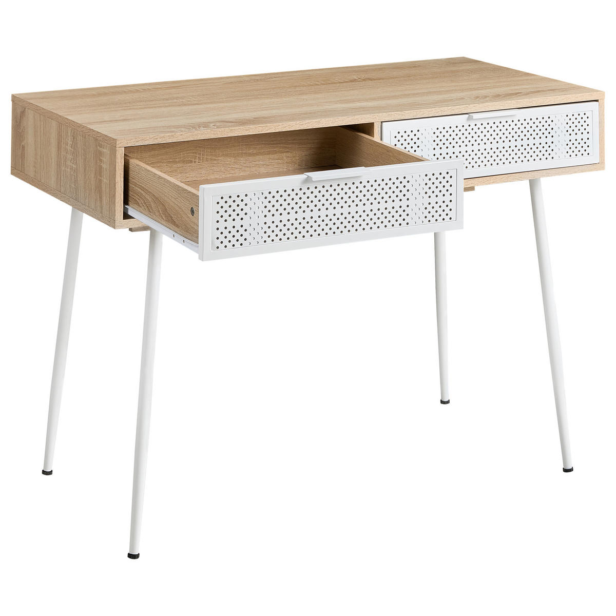 BIROU maro deschis 110/ 52 cm Chula - maro deschis, compozit lemnos (52/110/76cm) - Beliani