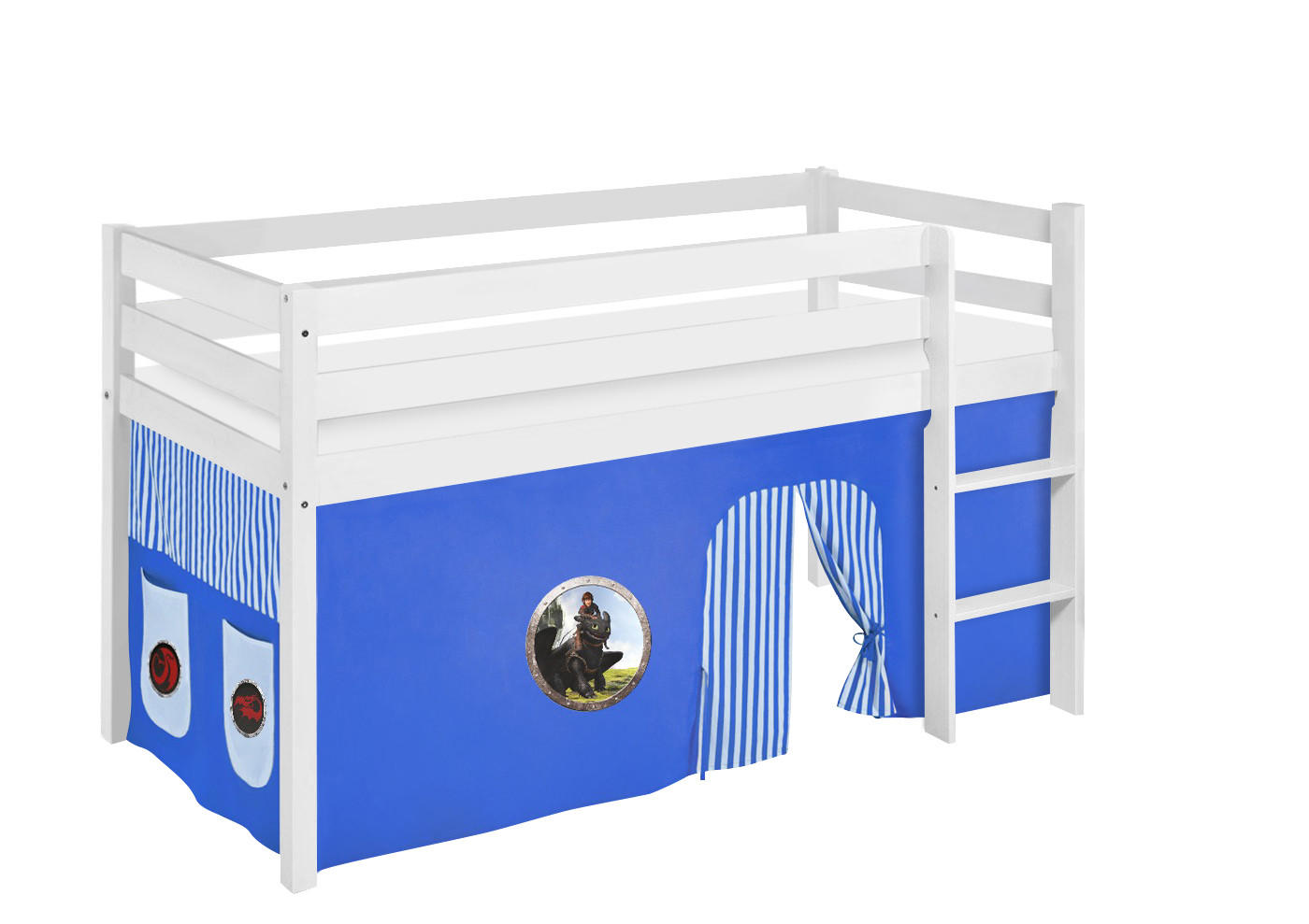 Lilokids Hochbett Weiß