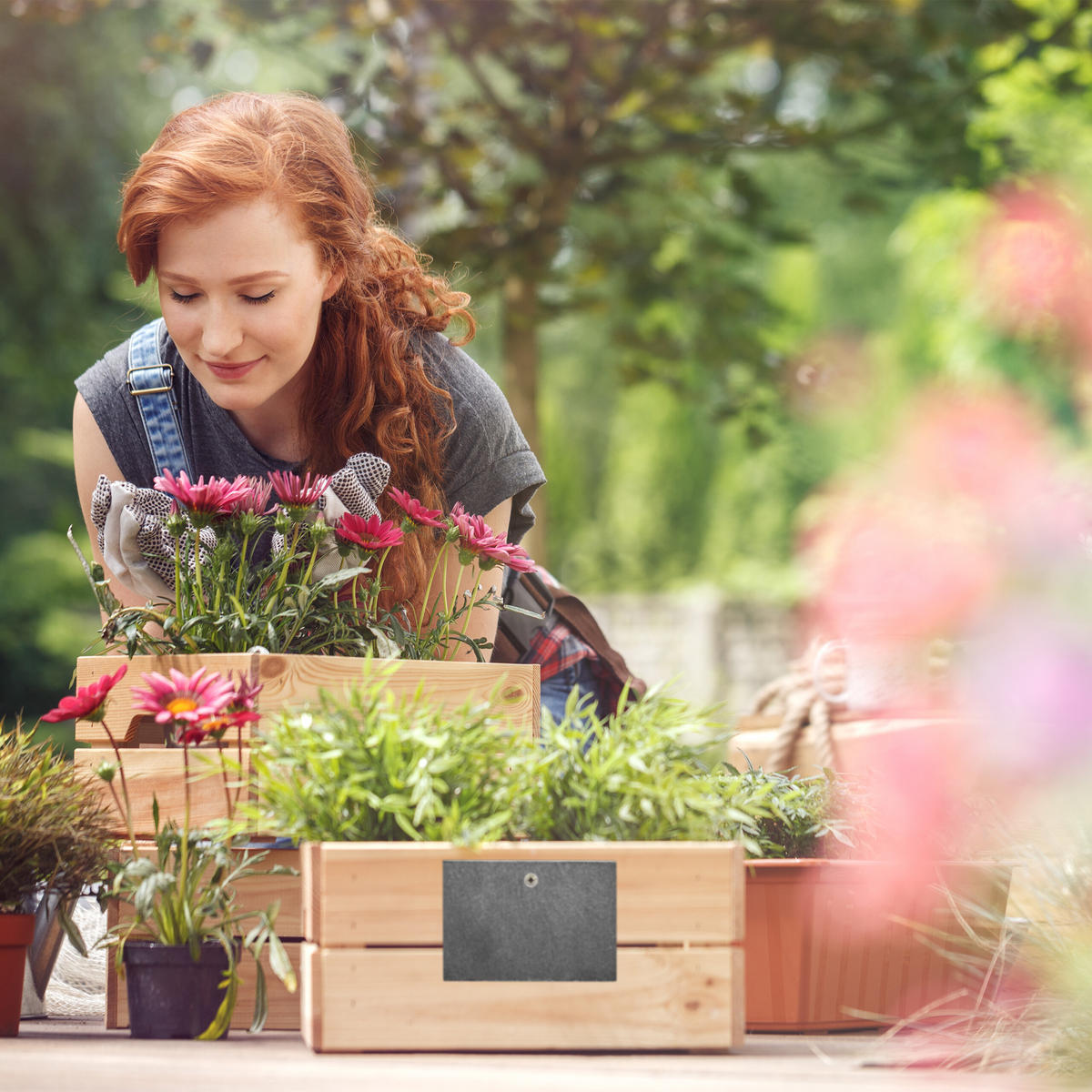 10XSCHIEFER-PFLANZENSCHILDER - Anthrazit, Stein (10/7/0.5cm) - Relaxdays