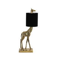 TISCHLAMPE Giraffe Bronze Ø26/61 cm - Bronzefarben, Kunststoff (26/16/61cm) - Light & Living