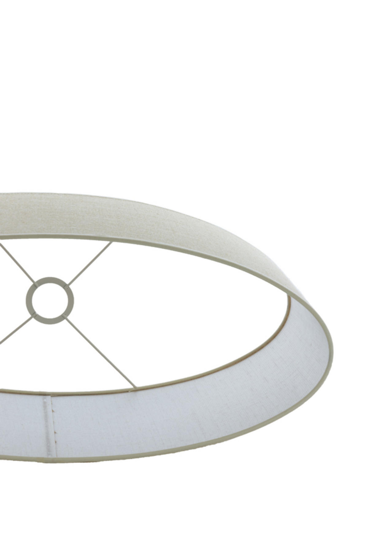 LAMPENSCHIRM Sendai Braun 38/17,5/28 cm - Braun, Textil (38/17.5/28cm) - Light & Living