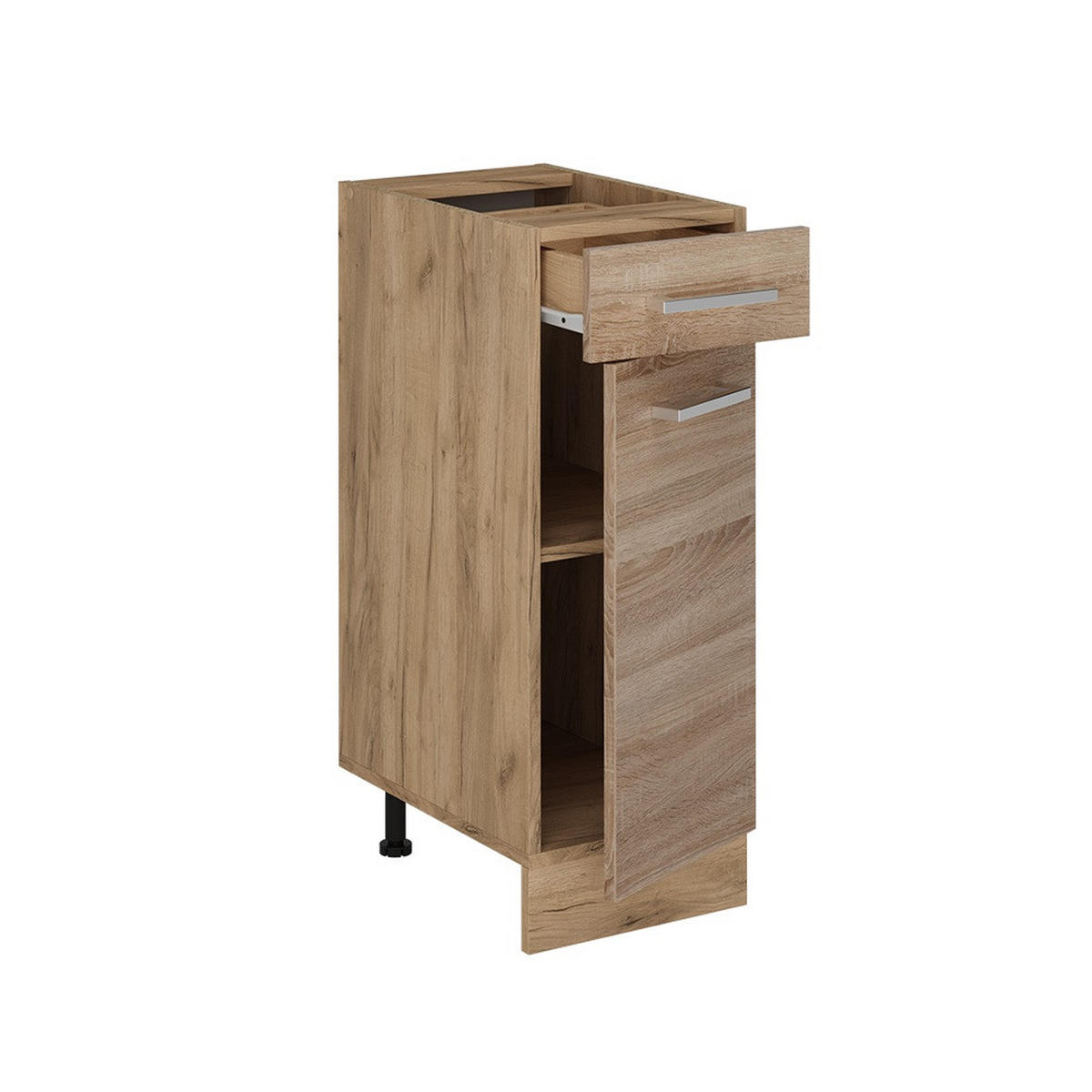 SPODNÍ SKŘÍŇKA KUCHYŇSKÉ LINKY R-Line Sonoma - medově dubová/Sonoma dub, kompozitní dřevo (30/81.6/60cm) - Vicco