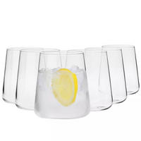 WASSERGLÄSER, 6er-Set, 430 ml - Transparent, Glas (0.43L)