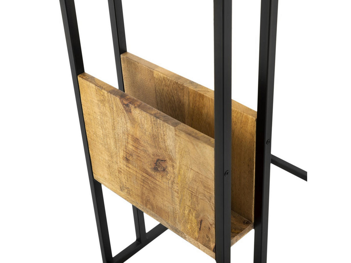 BEISTELLTISCH Rek Mangoholz 45 cm / 29 cm Natur - Naturfarben, Holz (29/45/69cm) - Villa Möbel