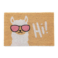 FUSSMATTE - Multicolor, Kunststoff/Textil (60/40cm) - Relaxdays