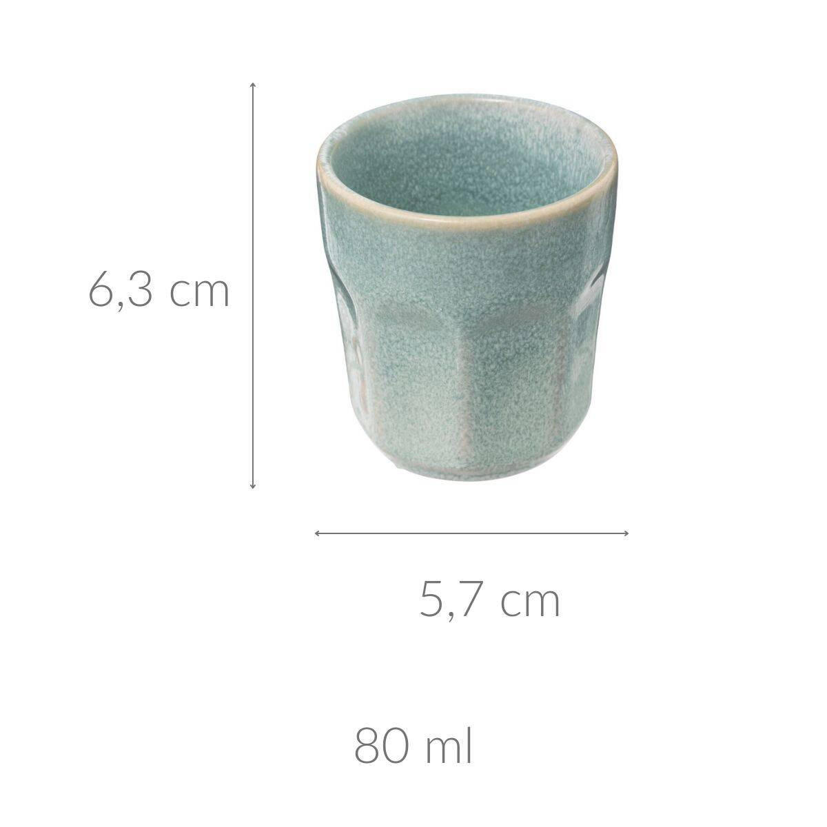 ESPRESSOTASSE Roma 80 ml - Blau, Keramik (5.7L) - Secret de Gourmet