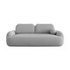 SOFA MOLLY mit Schlaffunktion TERRA FROTTE 05 mit Stauraum - Grau, Textil (121/94/255cm) - Bedante