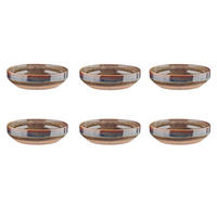 SCHALEN Genesis Ø17cm - 6er-Set - Basalt - Braun, Keramik (17cm) - Björn