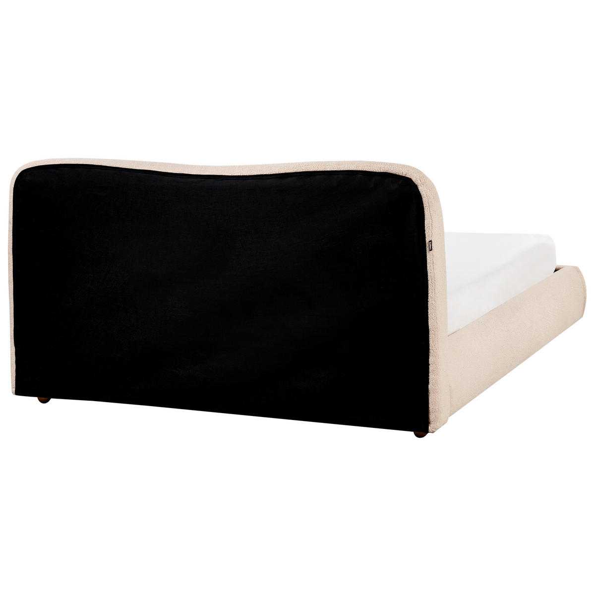 BETT mit Stauraum 160/200 cm Beige Blagnac - Beige, Textil (160/200cm) - Beliani
