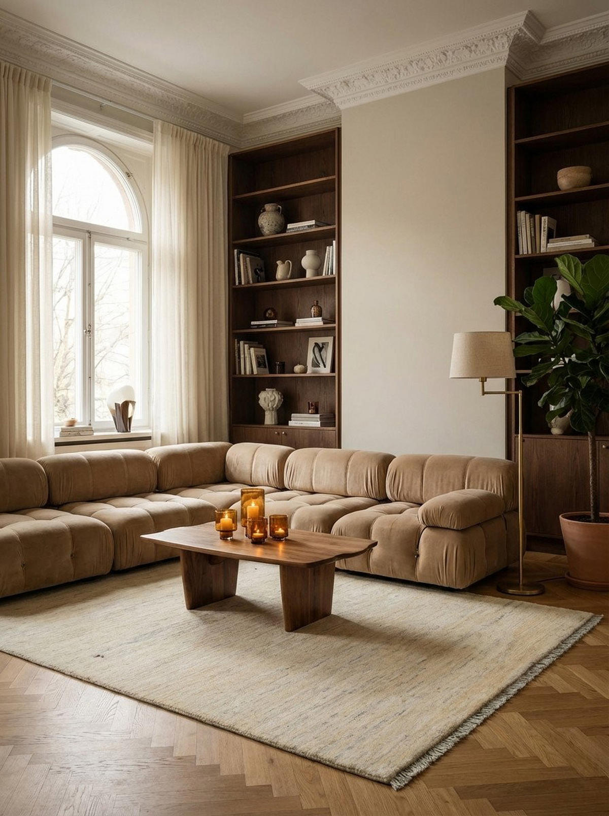 TEPPICH Gabbeh Beige 249/169 cm Schurwolle - Beige, Textil (169/249cm) - Looma