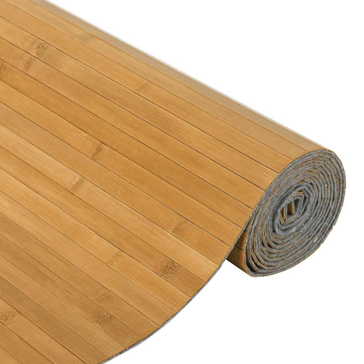 PARAVENT Natur Breite 600 Cm Höhe 165 Cm Bambus - Braun, Holz (0.2/165/600cm) - vidaXL
