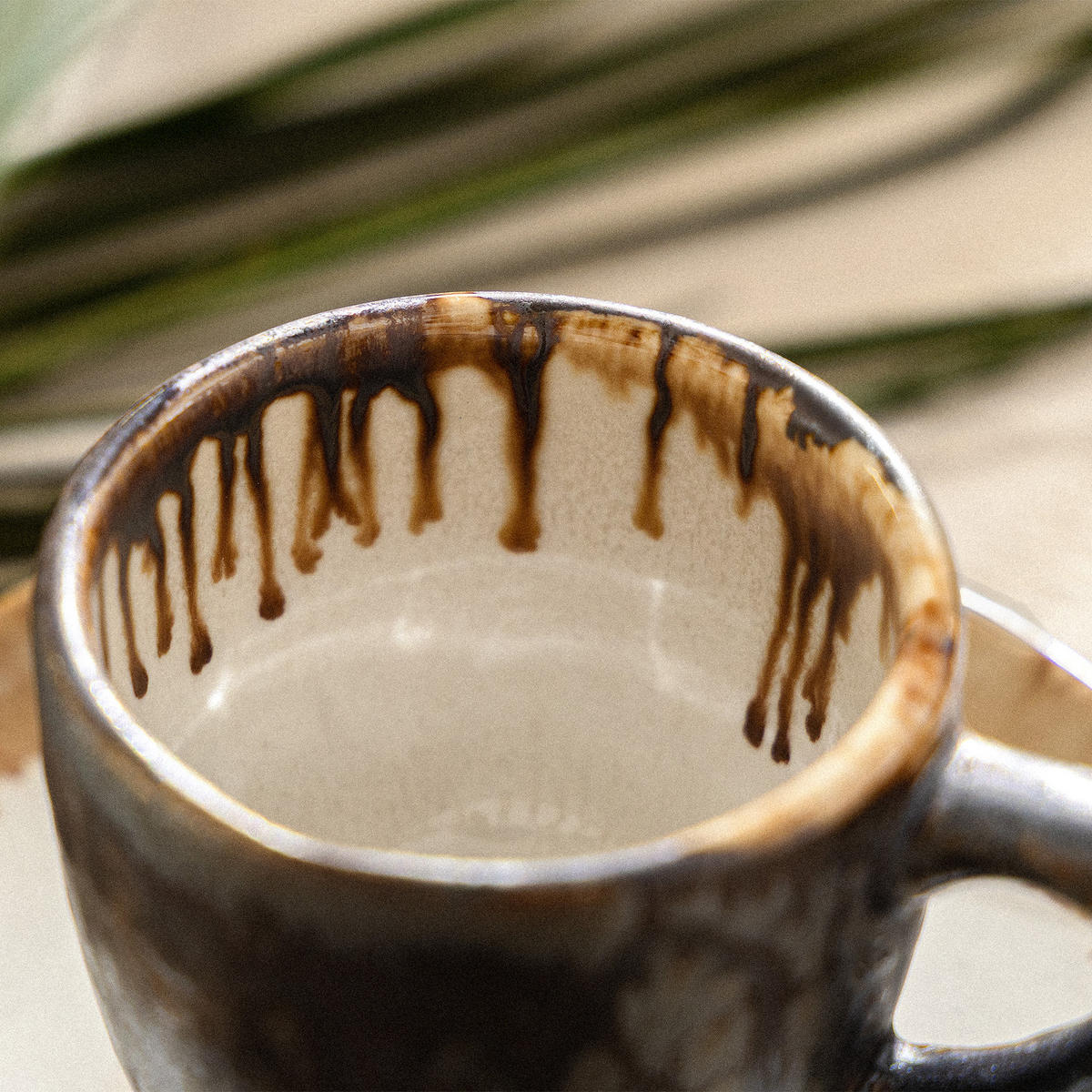 ESPRESSOTASSE PRIMA, mit Untertasse, 12-tlg, Hellbeige - Beige, Keramik (0.08L) - KONSIMO®