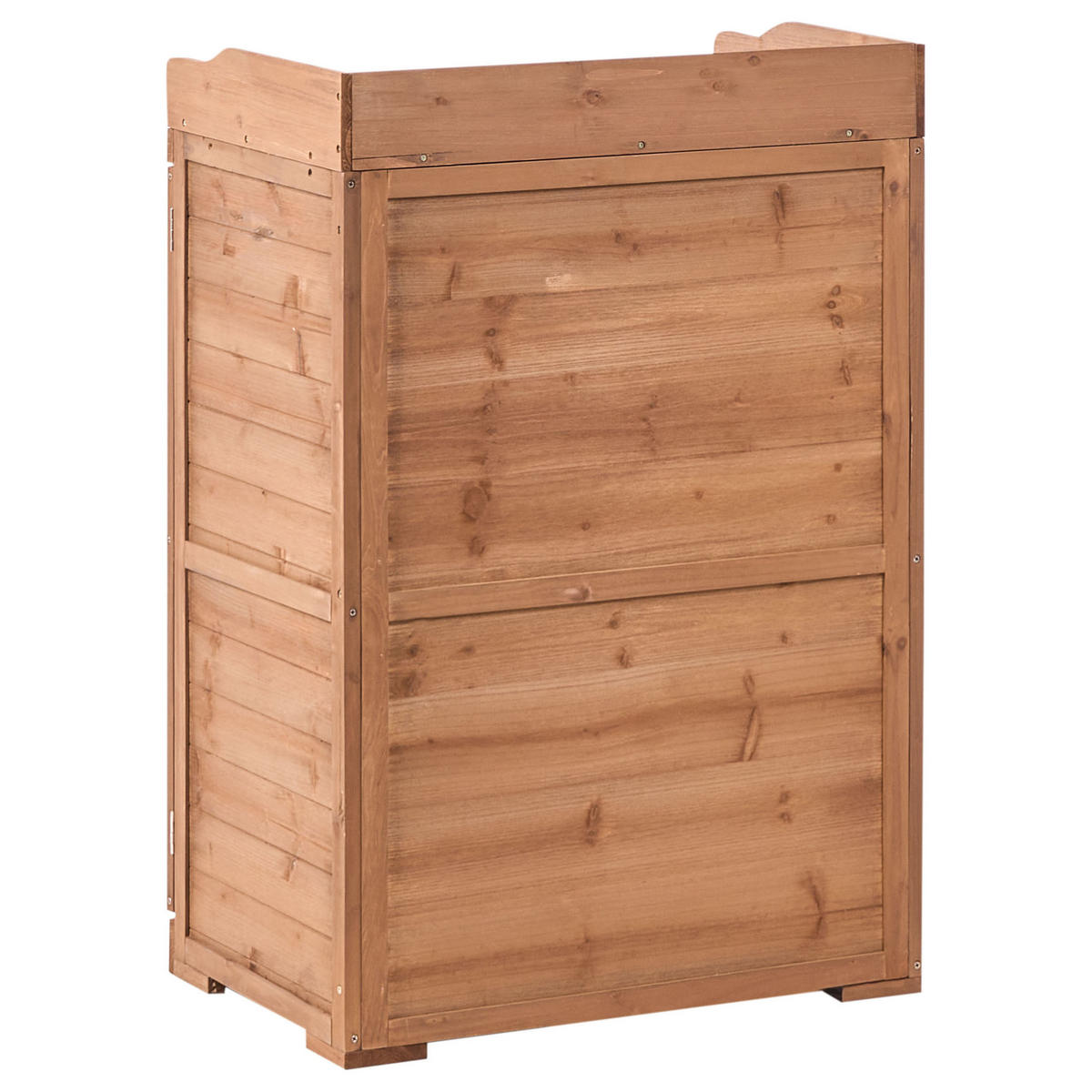 PFLANZTISCH 67/100 cm Tannenholz Braun Tereville - Braun, Holz - Beliani