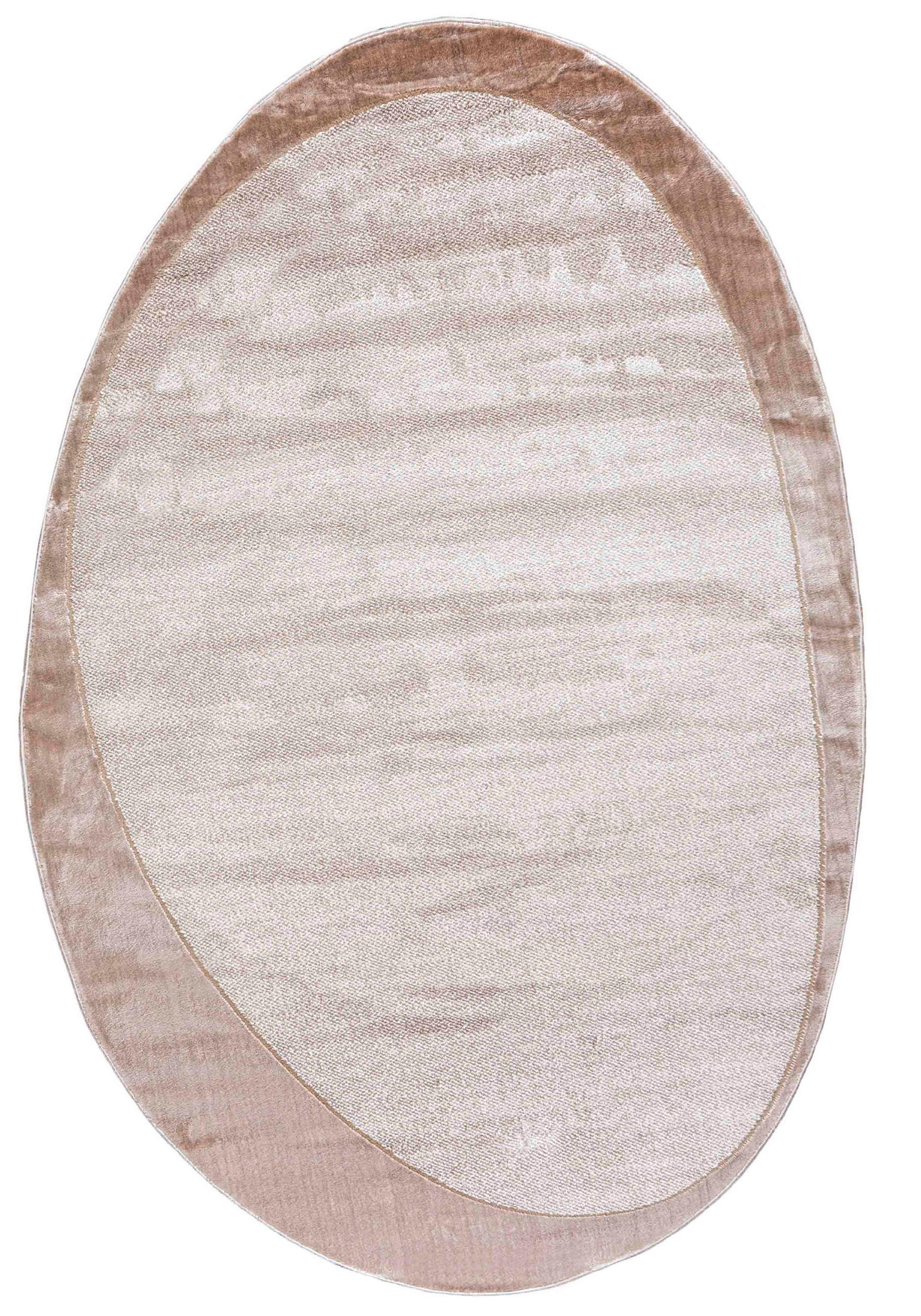 TEPPICH Beige Abstrakt - Kurzflor Unregelmäßig Unregelmäßige Form - Creme - 160 x 220 cm - Ecru, Textil (160/220cm) - Mazovia