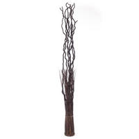 RAUMTEILER Nova Weidenzweige braun - Braun, Naturmaterialien (27/180/27cm) - DESIGN DELIGHTS