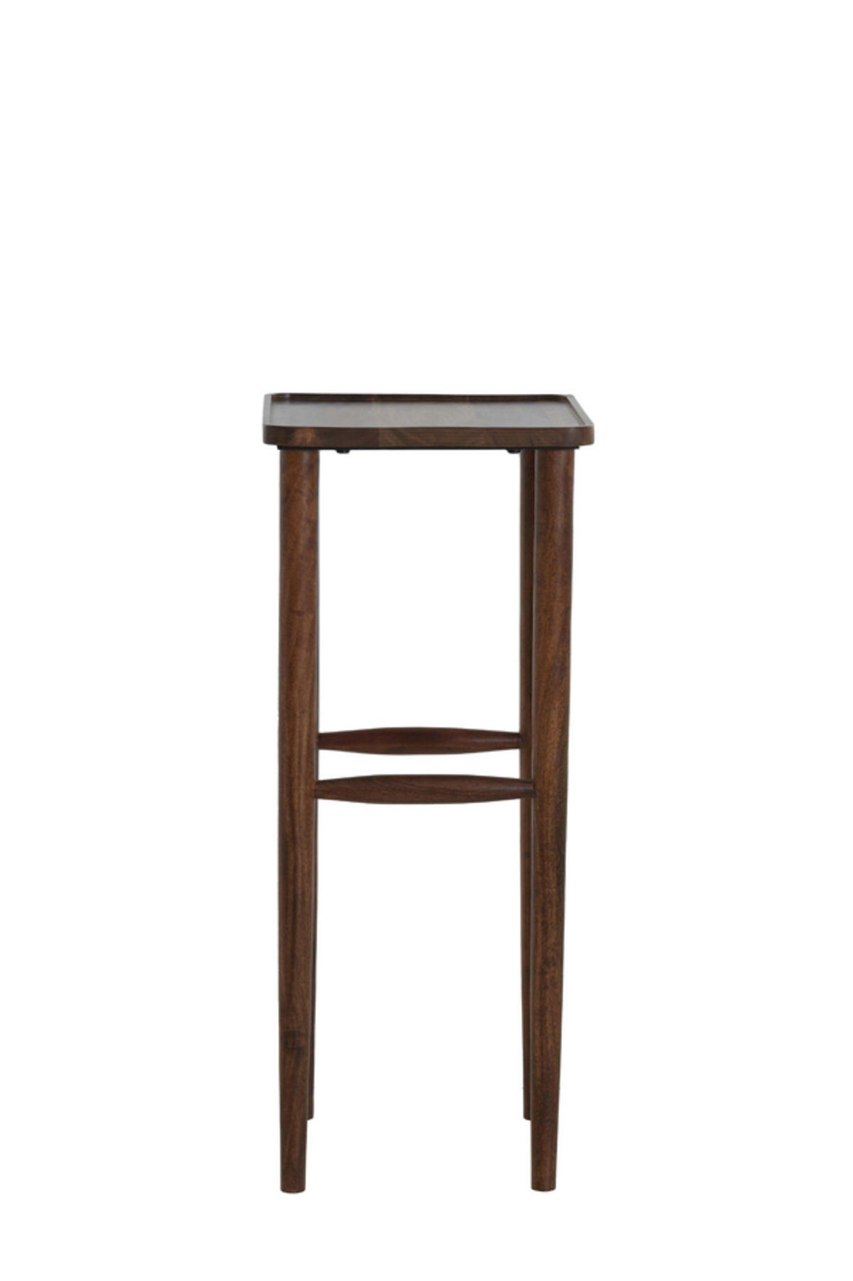 SÄULE Qiano Braun 42/42/100 cm - Dunkelbraun, Holz (42/42/100cm) - Light & Living