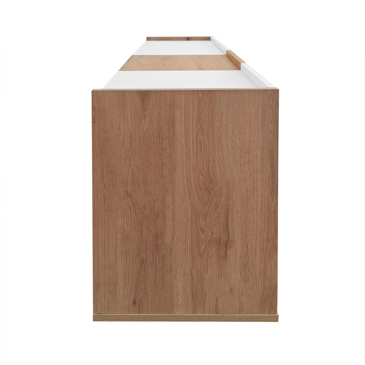 TV-ELEMENT Weiß 171.5/35/47 cm - Weiß, Holz (35/47/171.5cm) - Urban Meuble