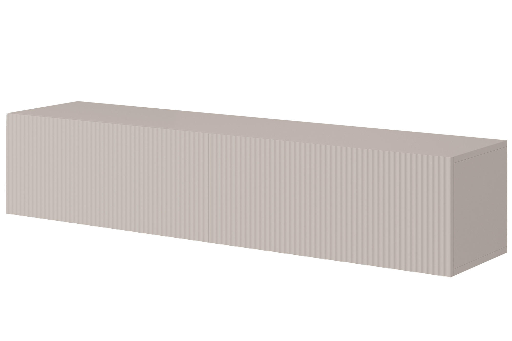 TV-HÄNGEBOARD Veldio Graubeige 140 cm - Greige, Holzwerkstoff (140/30/31.6cm) - Selsey