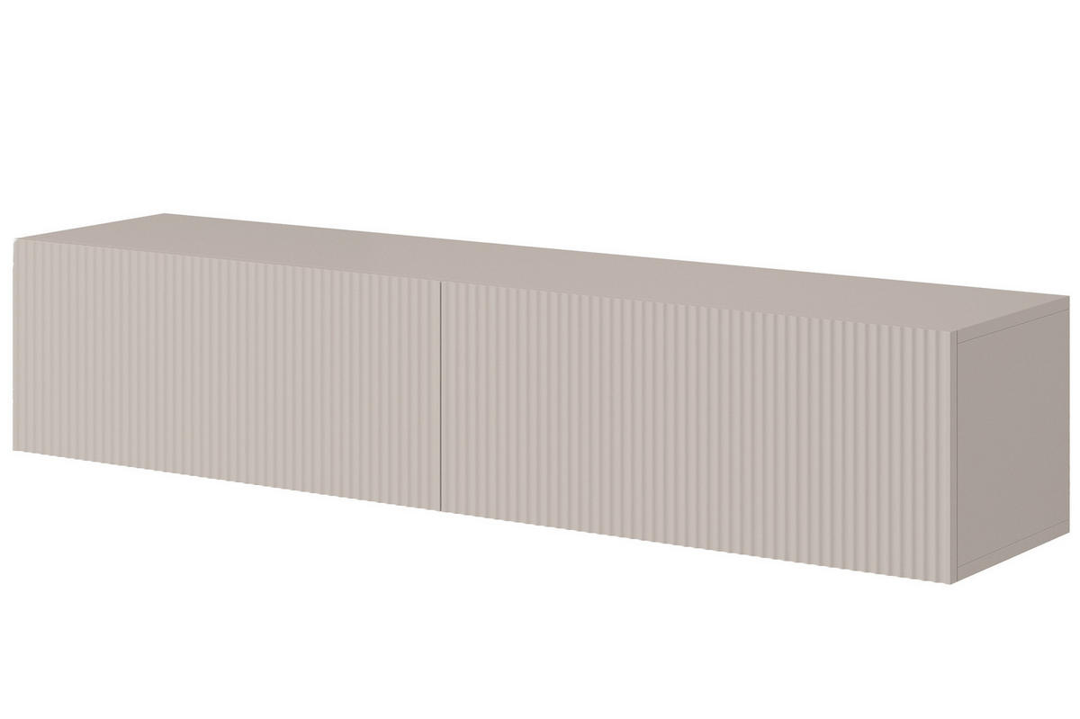 TV-HÄNGEBOARD Veldio Graubeige 140 cm - Greige, Holzwerkstoff (140/28.5/31.6cm) - Selsey