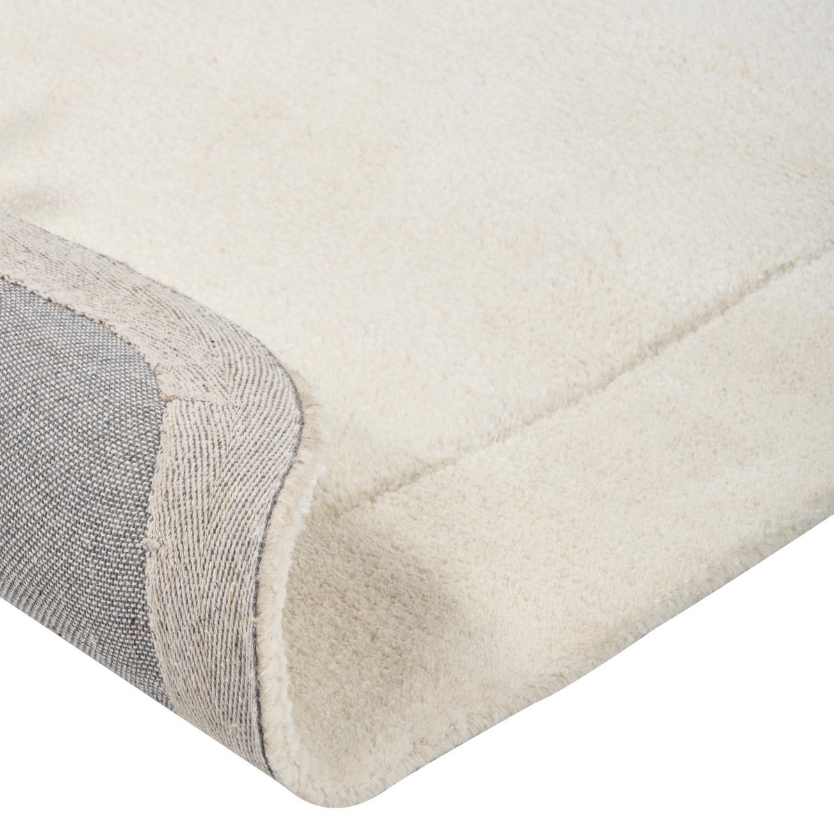 KURZFLOR-TEPPICH Beige 80/250 cm Berani - Beige, Textil (80/250cm) - Beliani