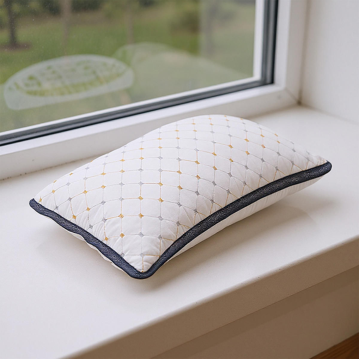 KISSENFÜLLUNG Füllkissen Innenkissen ohne Bezug 1 Stück höhenverstellbares Komfort 74 x 48 cm 1,1 kg - Weiß, Textil (74/48cm) - Livingandhome