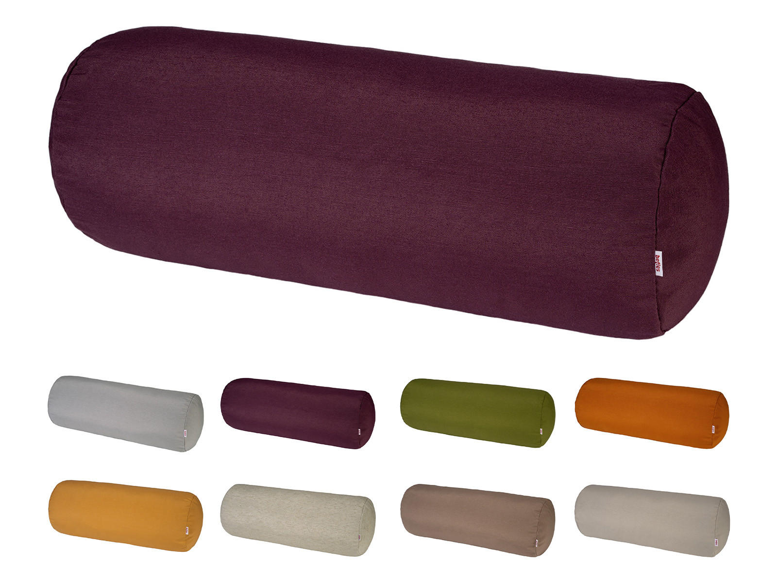 XL-NACKENROLLENHÜLLE Wunschton sukkulenten-violet 25/70 cm - Violett, Textil (25/70cm) - beties Heimtextil