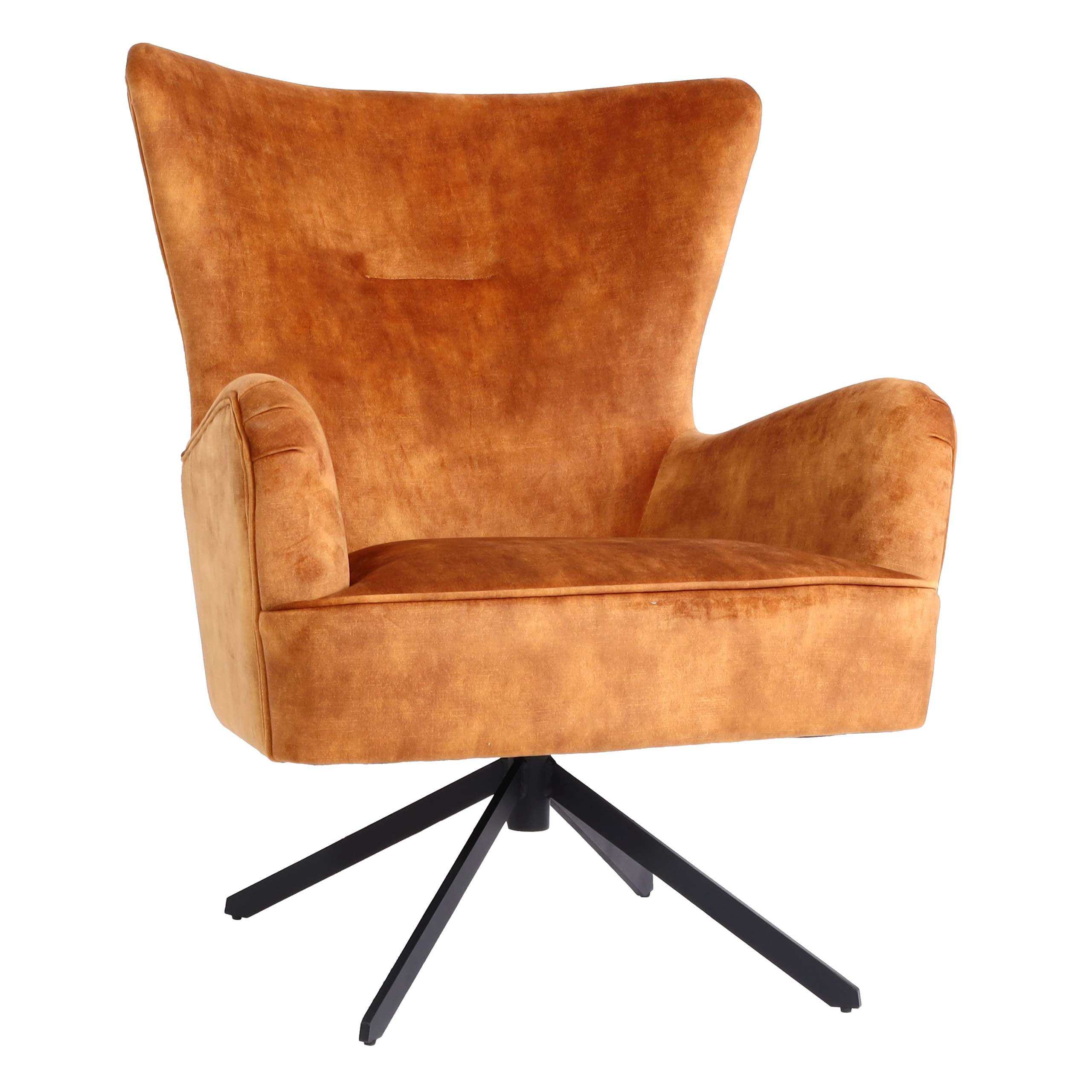 LOUNGE-SESSEL Braun - Braun, Textil (75/99/65cm) - MCW
