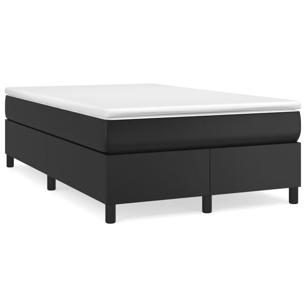 POLSTERBETT Rabjohns 120/203 cm - Schwarz, Holzwerkstoff (120/200cm) - Nettlife