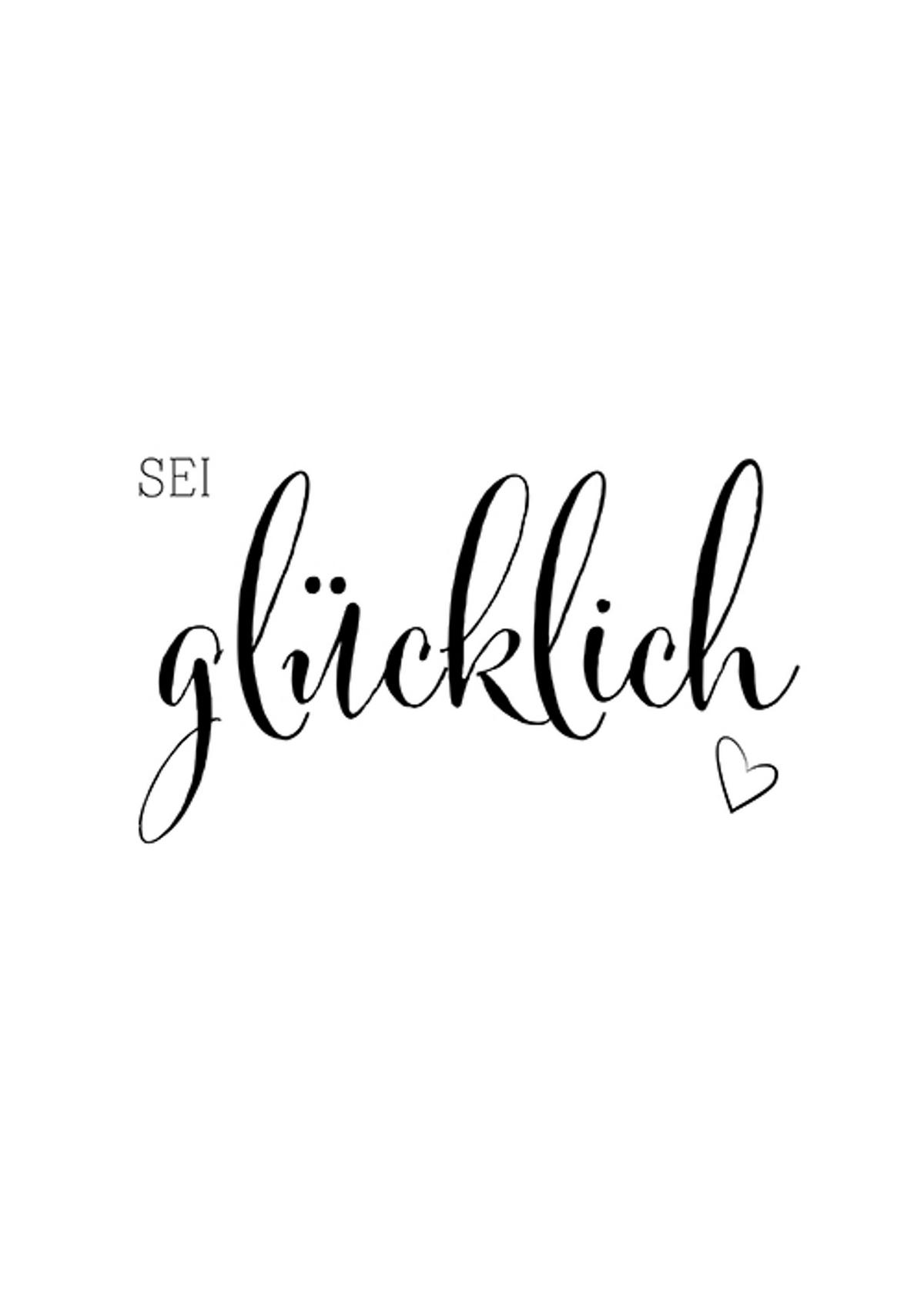 POSTER DIN A4 21x29,7xm Motivation Spruch schwarz weiß - Weiß, Papier (21/29.7/2cm) - artissimo