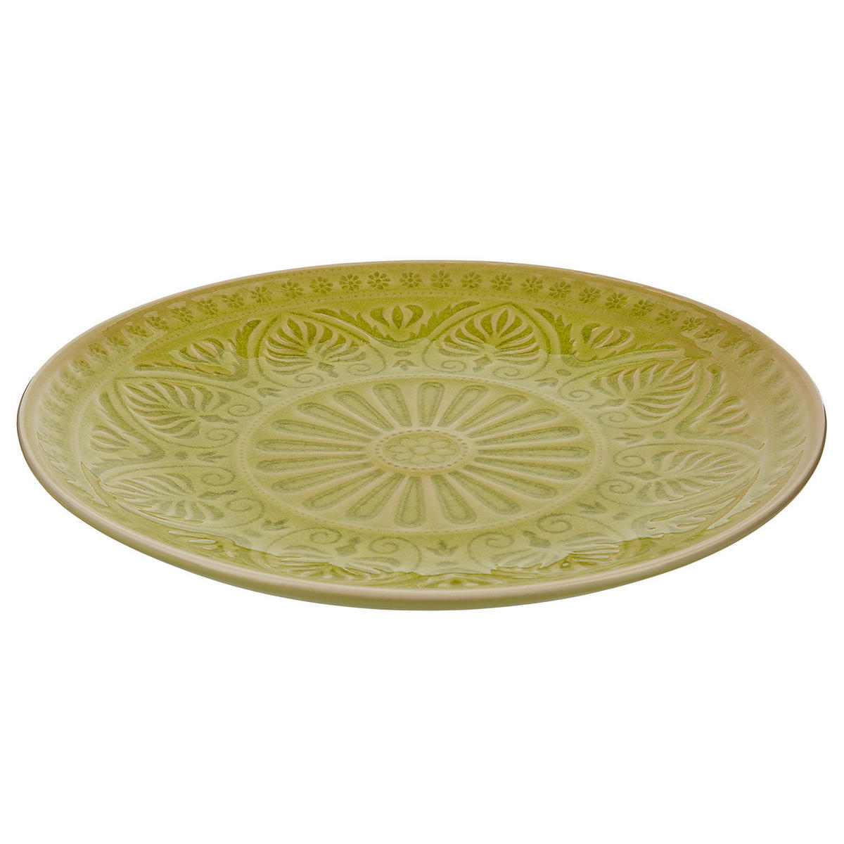 TELLER Sumatra - Hellgrün, Keramik (31/31/3cm) - Butlers