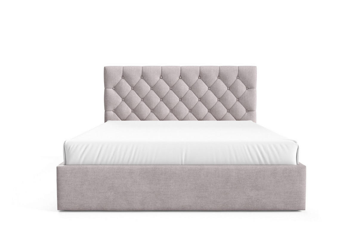 POLSTERBETT BEZA IV - Dunkelgrün - Dunkelgrün, Holz/Textil (160/200cm) - AN-Moebel 4u