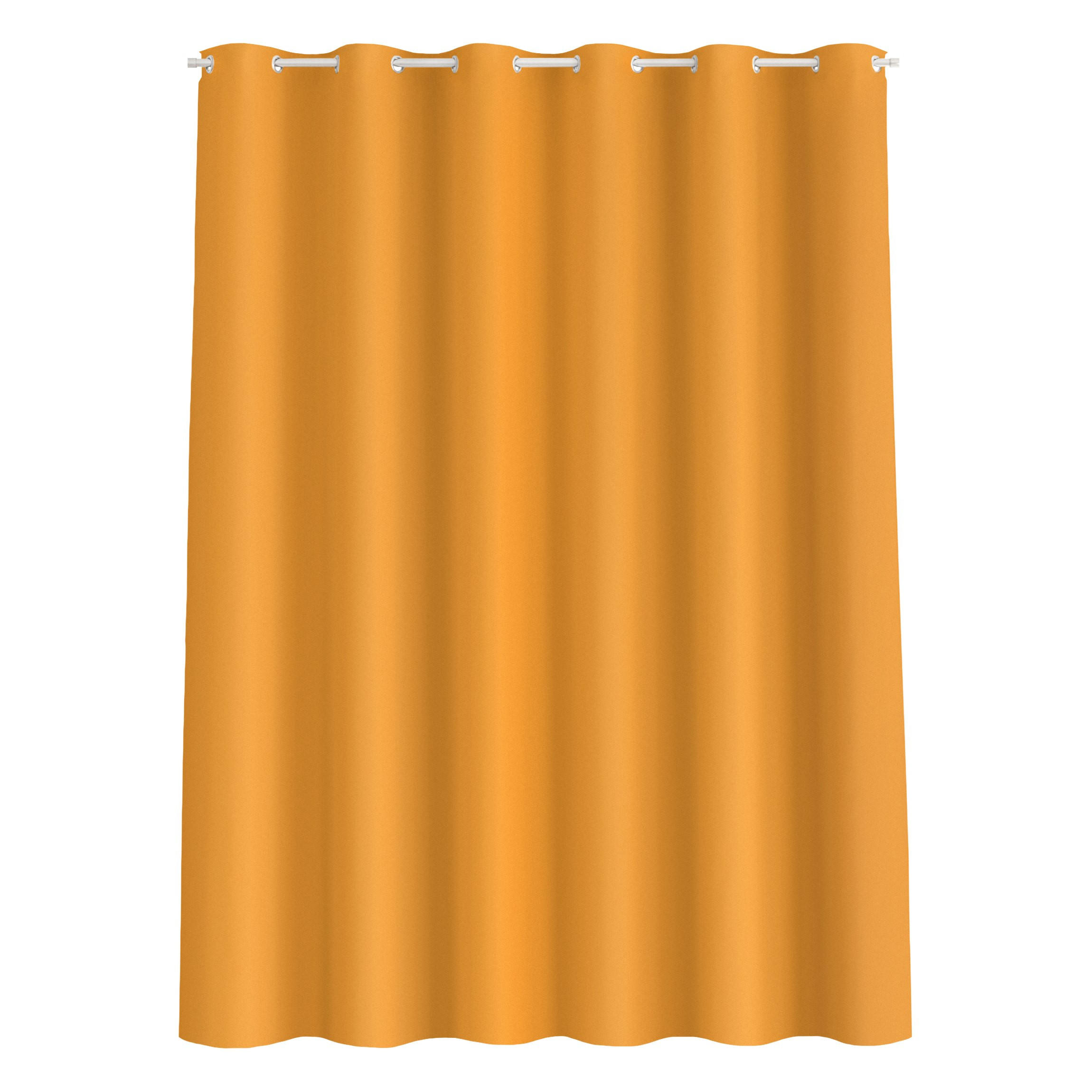 Bilderwelten Duschvorhang Orange 200x180 cm