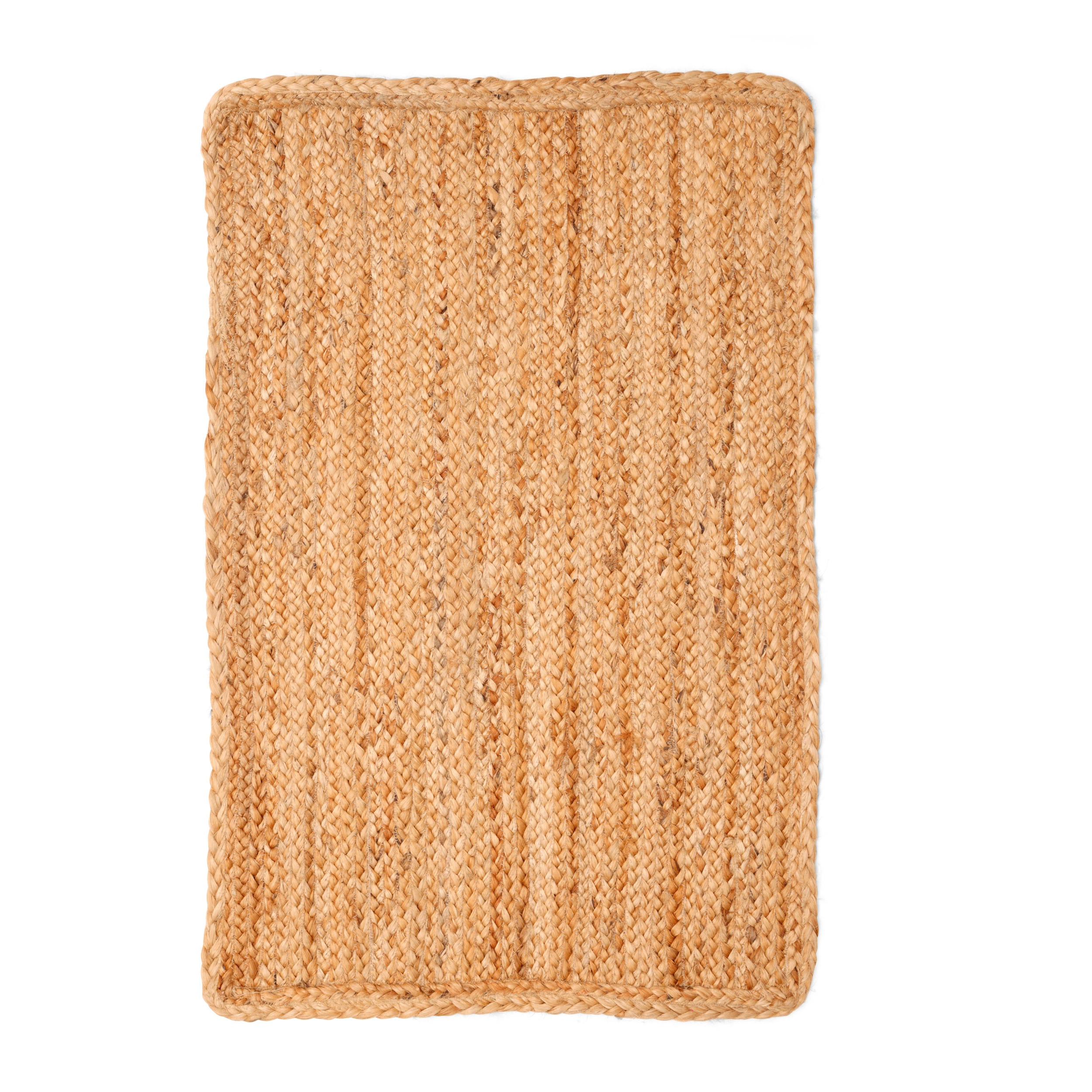 JUTETEPPICH Nitin natur 90/60 cm - Naturfarben, Naturmaterialien (60/90cm) - My-Rug
