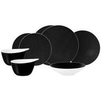 EINSTEIGER-SET Life Fashion Glamorous Black 8er Set - Schwarz, Keramik (1/1/1cm) - Seltmann Weiden
