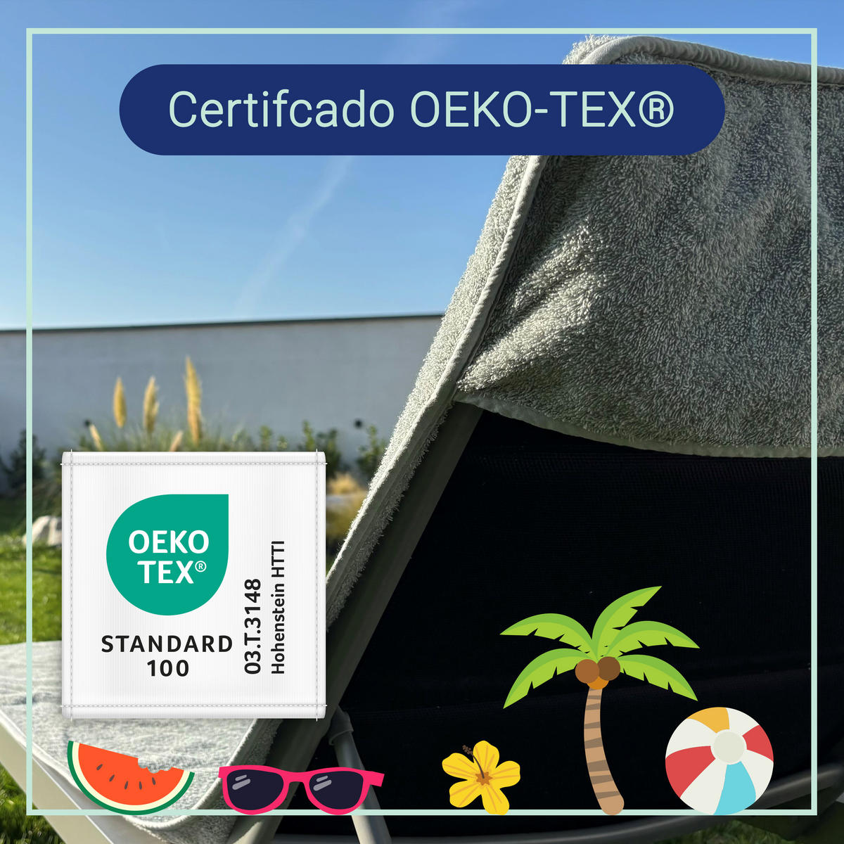 STRANDTUCH, 75x215 cm, 100% Baumwolle, Salbei - Salbeigrün, Textil (75/215cm) - Zollner