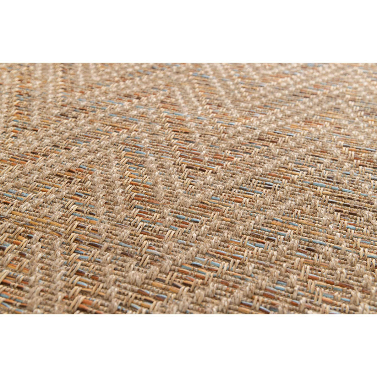 OUTDOOR-TEPPICH Eva multico 200 x 290 x 1 cm - Multicolor, Textil (200/290cm) - Vivaraise