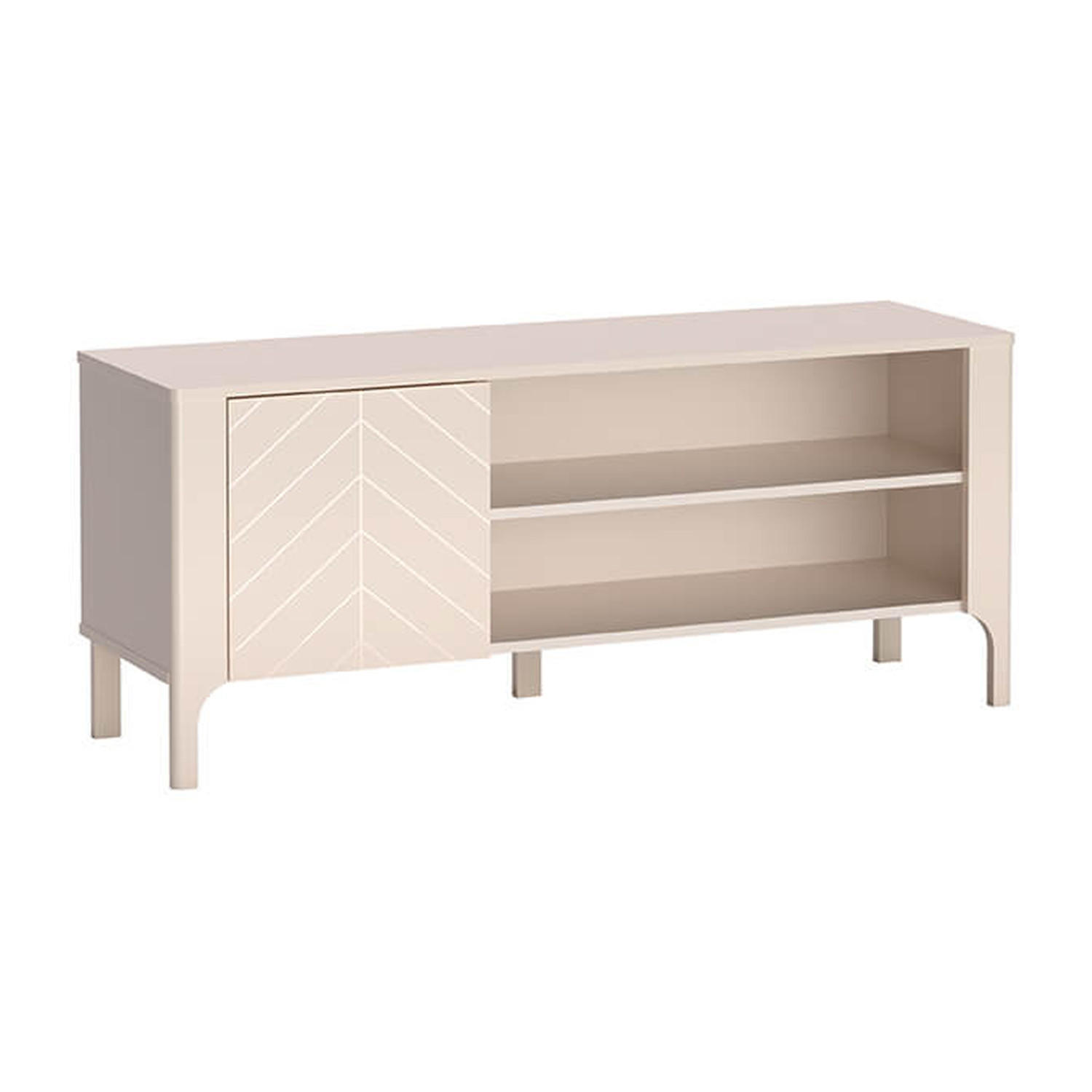 Koseto Tv-Lowboard Kaschmir 135x57x40.5 cm