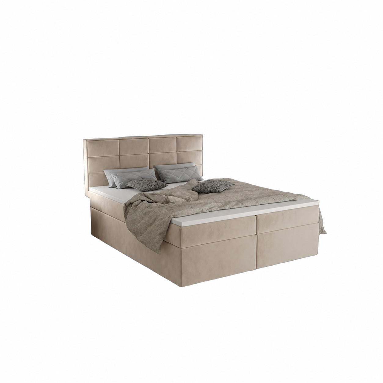 B&B Home Boxbett Beige 140x200 cm