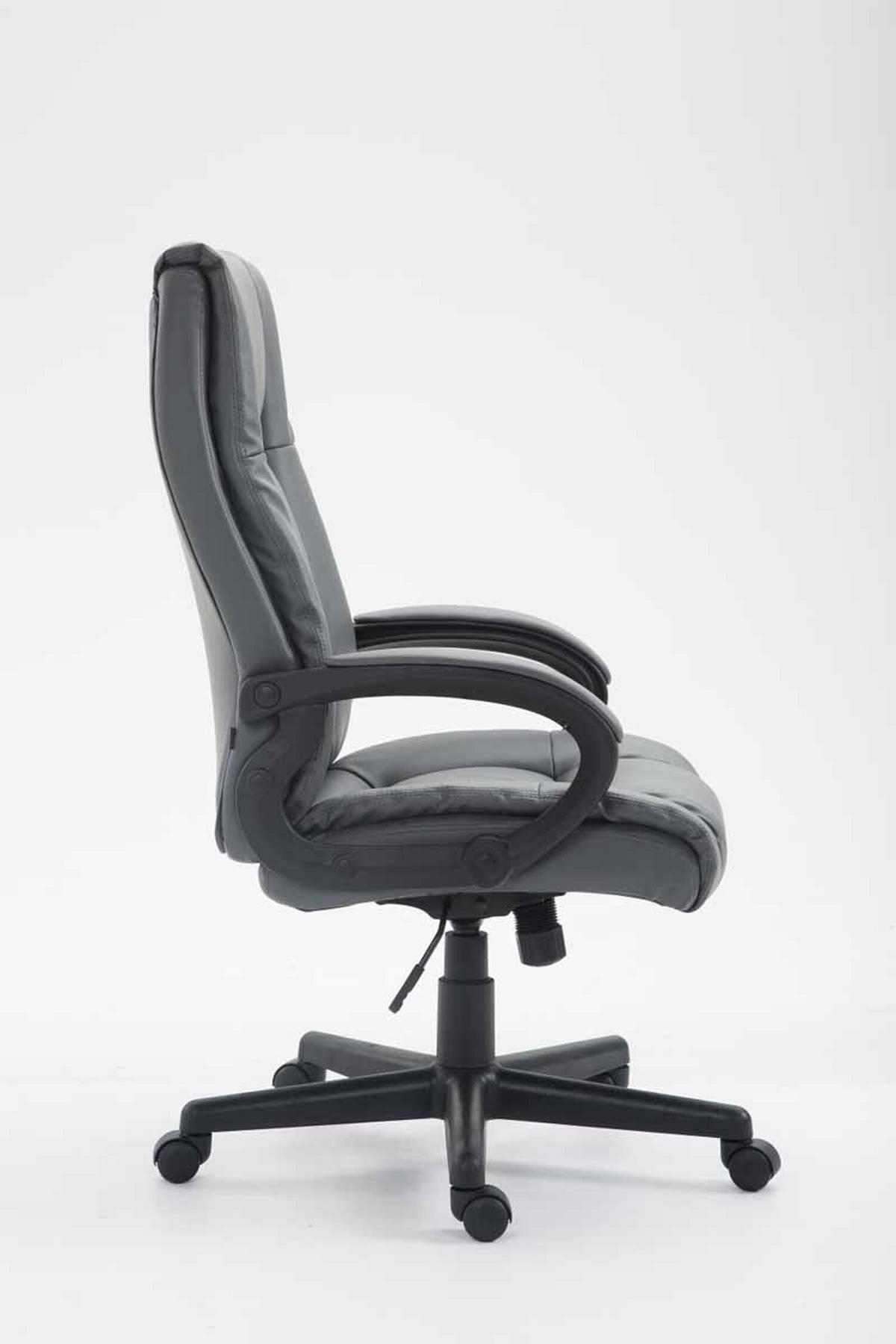 BÜROSTUHL Sportino XL, Kunstleder Grau - Grau, Kunststoff/Textil (66/116/70cm) - TPFLiving