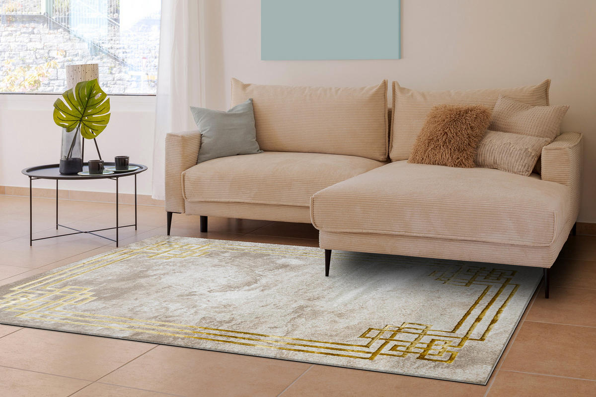 TEPPICH Bliss 160/220 cm - Creme, Textil (160/220cm) - rugsX