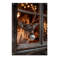 GARTEN-POSTER 60x90 cm Weihnachten - Beige, Kunststoff (60/90/2cm) - artissimo