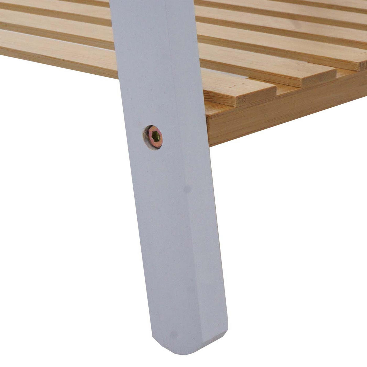 PFLANZENREGAL Beige, Weiß - Beige/Weiß, Holz (70/130/44cm) - MCW