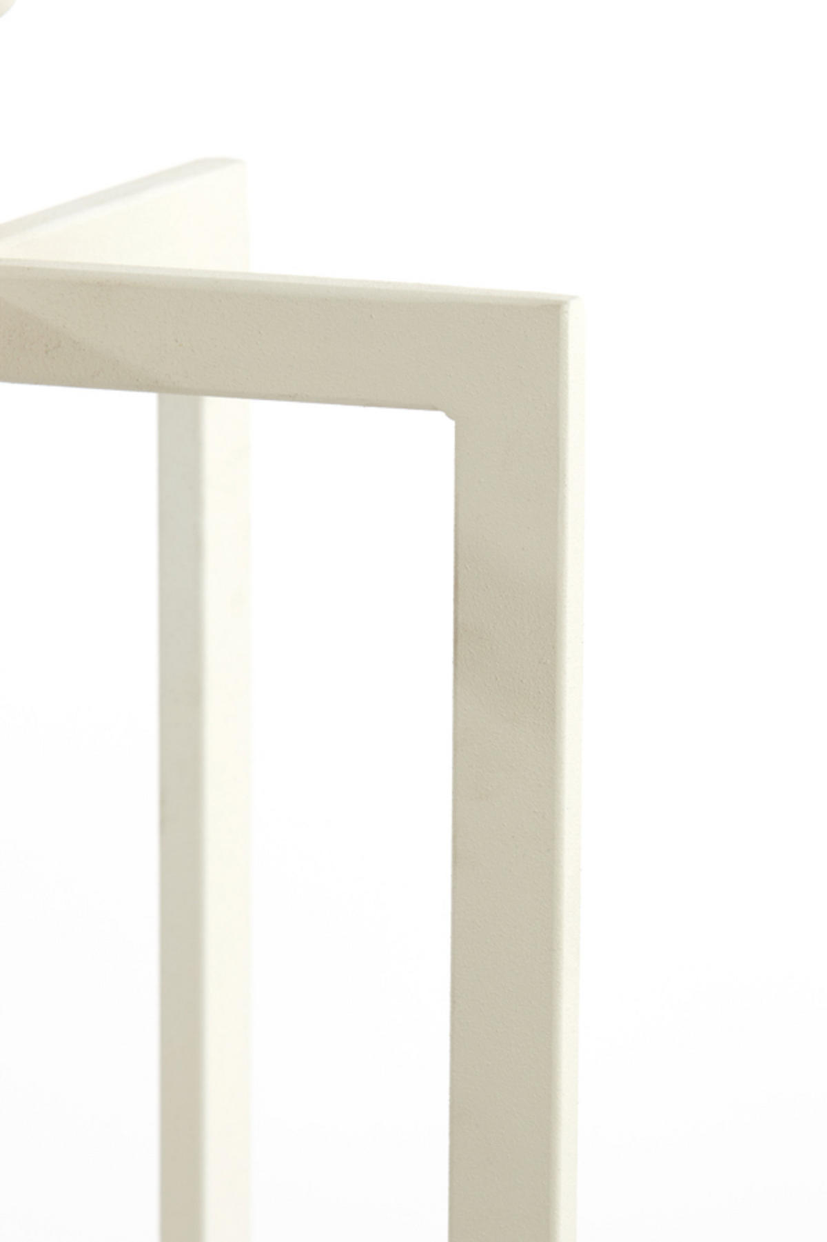 STEHLEUCHTE Mace Weiß 30/30/140 cm - Weiß, Metall (30/30/140cm) - Light & Living