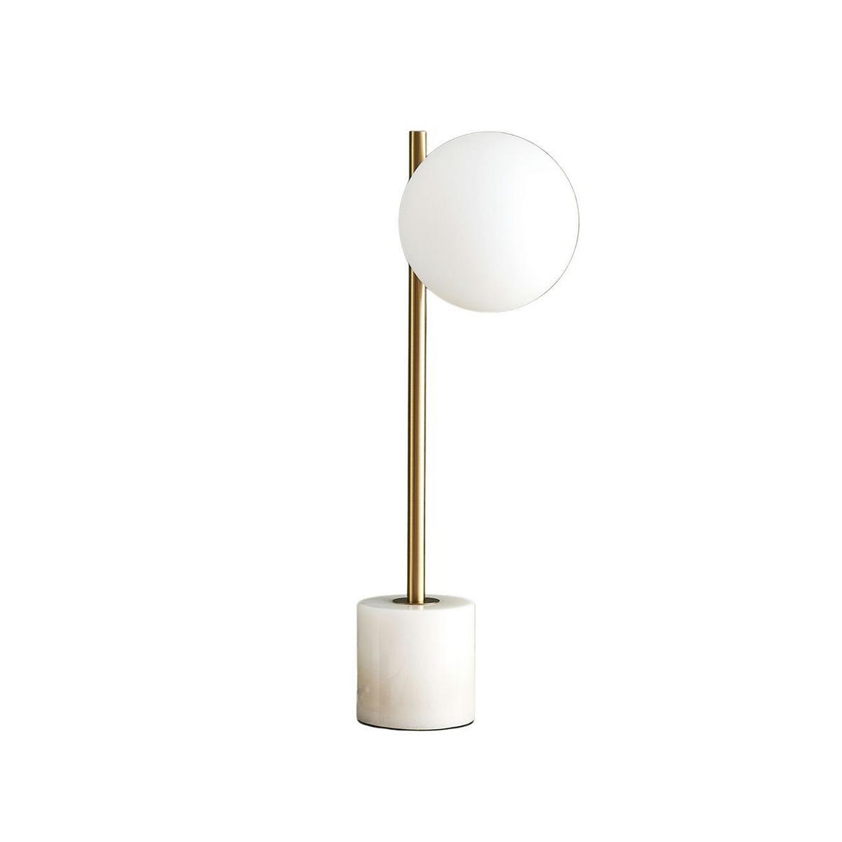 TISCHLEUCHTE Estrela, Gold / Messing, 50cm - Goldfarben, Glas (50/10/50cm) - KOSILUM