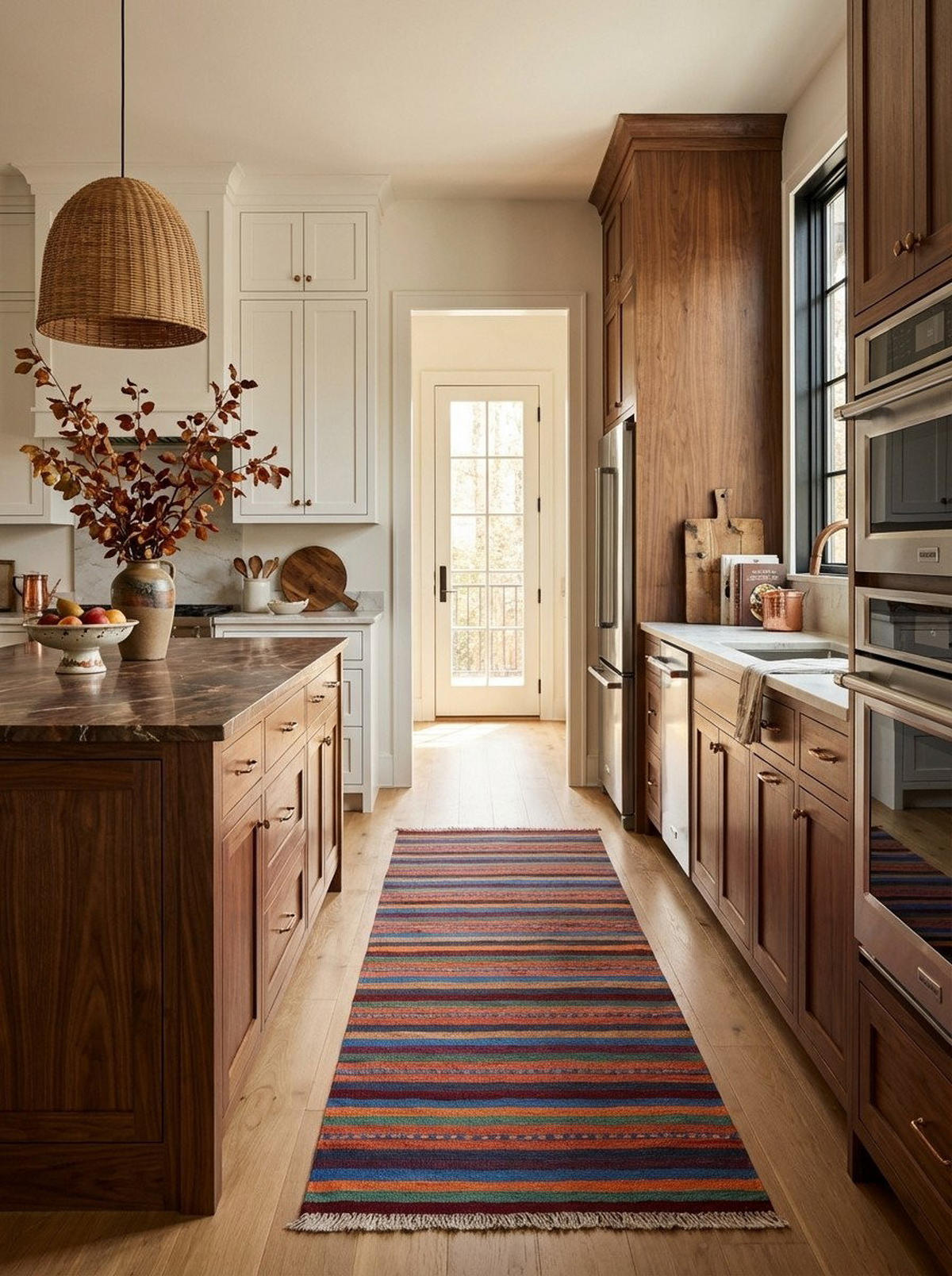 HANDWEBTEPPICH Kelim Gashgai Mehrfarbig 194/57 cm Schurwolle - Multicolor, Textil (57/194cm) - Looma