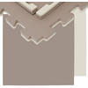 BODENSCHUTZMATTE 63x63x2 cm, Braun, 8er Set - Braun, Kunststoff (63/63cm) - eyepower
