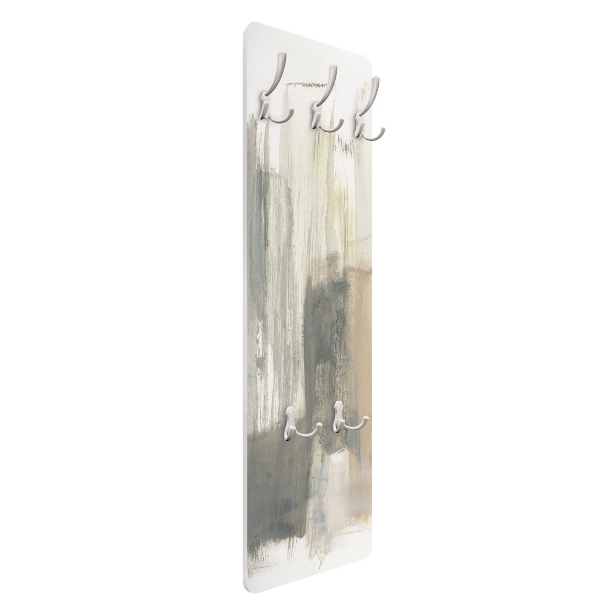 WANDGARDEROBE - Ein Hauch von Pastell I 34/105 cm - Beige, Holzwerkstoff (34/105/1.6cm) - Bilderwelten