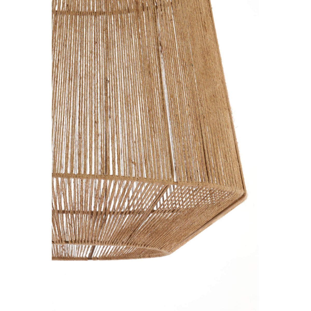 HÄNGELAMPE Malva Braun Ø50/50 cm - Braun, Textil (50/50/50cm) - Light & Living