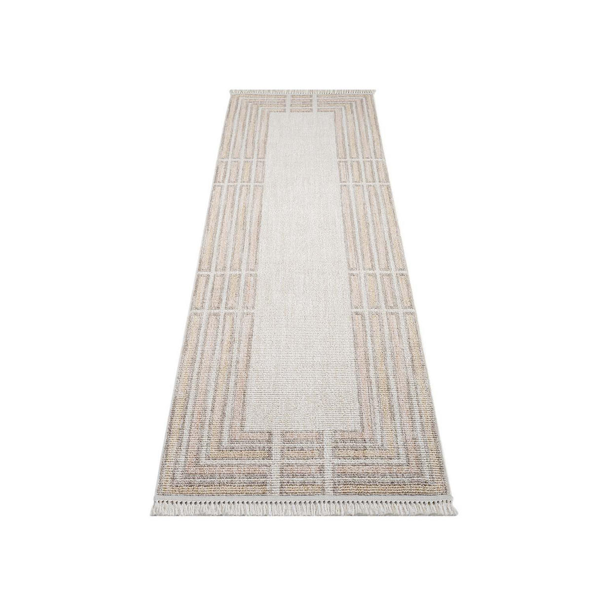 KURZFLOR-TEPPICH Clasico 9068 Rosa 80x300 cm - Rosa, Textil (80/300cm) - carpet city