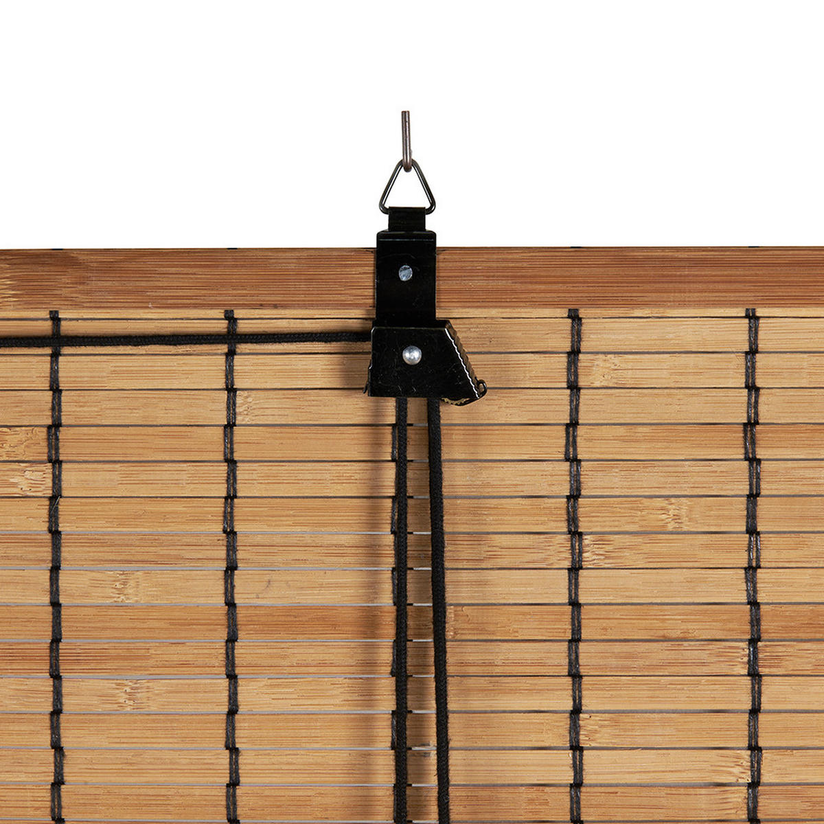 BAMBUSROLLO in Lamellen Natürlich 150x175 - Ecru, Holz (150/175cm) - STORESDECO